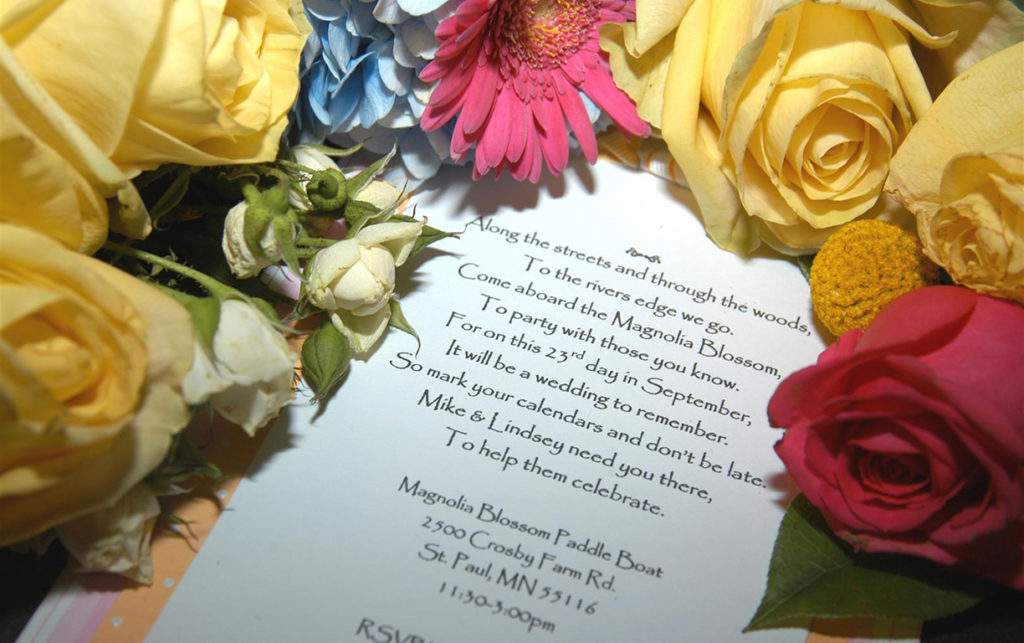 wedding invitation